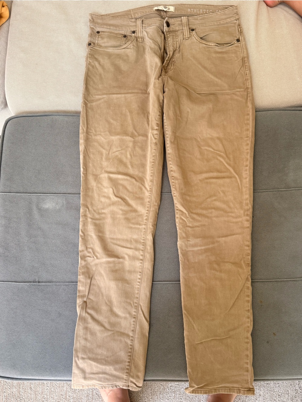 Madewell Athletic Slim Chino Pants Men's W33 L32